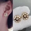 Medium Rose des Vents Earrings