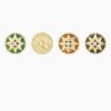 Medium Rose des Vents Earrings