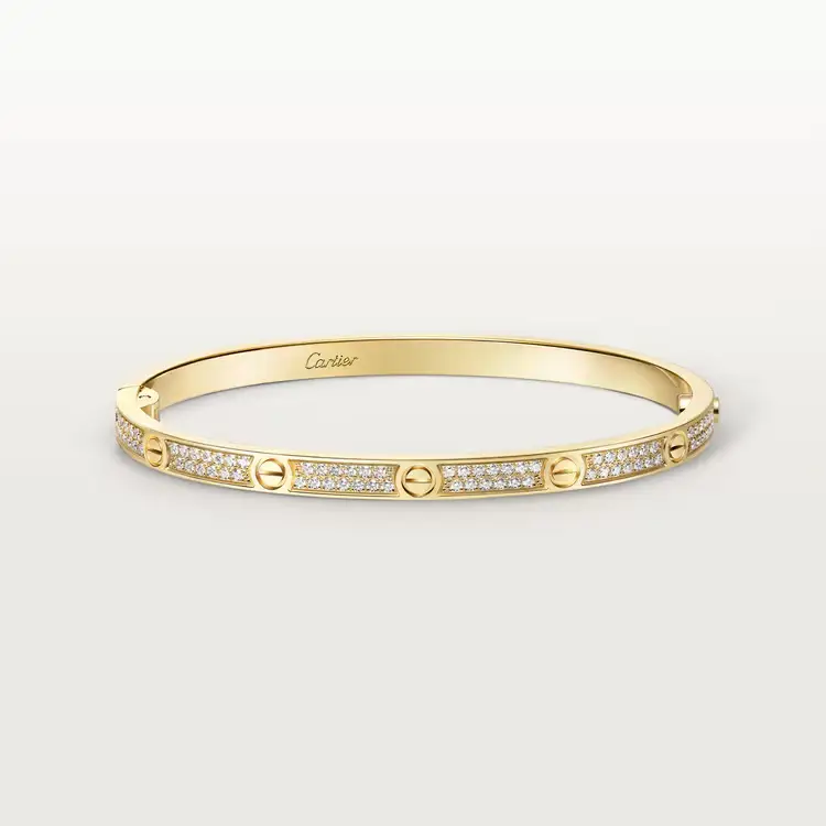 LOVE bracelet,  paved,small model, classic model