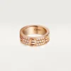 LOVE ring, classic model, paved