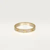 LOVE ring, mini model, paved