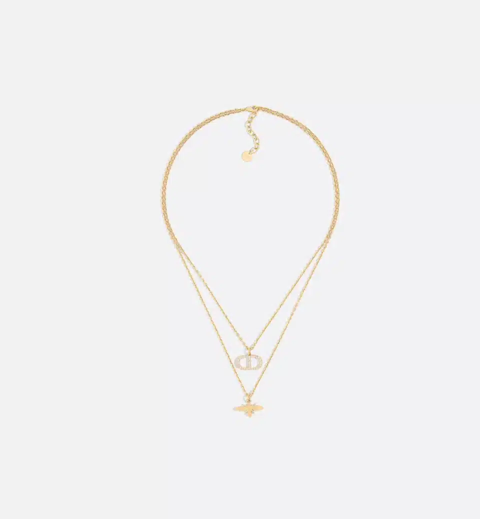 Petit CD Bee Necklace