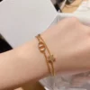Petit CD Double Bracelet