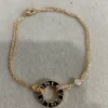 Cartier LOVE bracelet, on chain, 2 diamonds