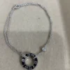 Cartier LOVE bracelet, on chain, 2 diamonds