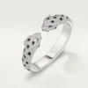 Panthère de Cartier bracelet, articulated, paved