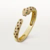 Panthère de Cartier bracelet, medium model, half-paved