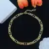 CD Icon Thin Chain Link Necklace