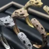 Panthère de Cartier bracelet, medium model, half-paved