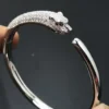 Panthère de Cartier bracelet, small model, paved