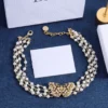 Dior Toile de Jouy Papillon Choker
