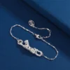 Panthère de Cartier bracelets ,on chain,paved