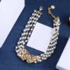 Dior Toile de Jouy Papillon Choker