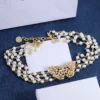 Dior Toile de Jouy Papillon Choker