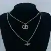 Petit CD Bee Necklace
