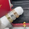 LOVE ring, classic model, paved