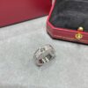 LOVE ring, classic model, paved