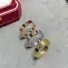 LOVE ring, small model, 1 diamond