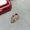 LOVE ring, small model, 1 diamond