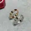 LOVE ring, small model, 1 diamond