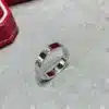 LOVE ring, small model, 1 diamond