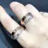 LOVE ring, double layer