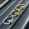 JUSTE UN CLOU RINGS small model ,diamonds