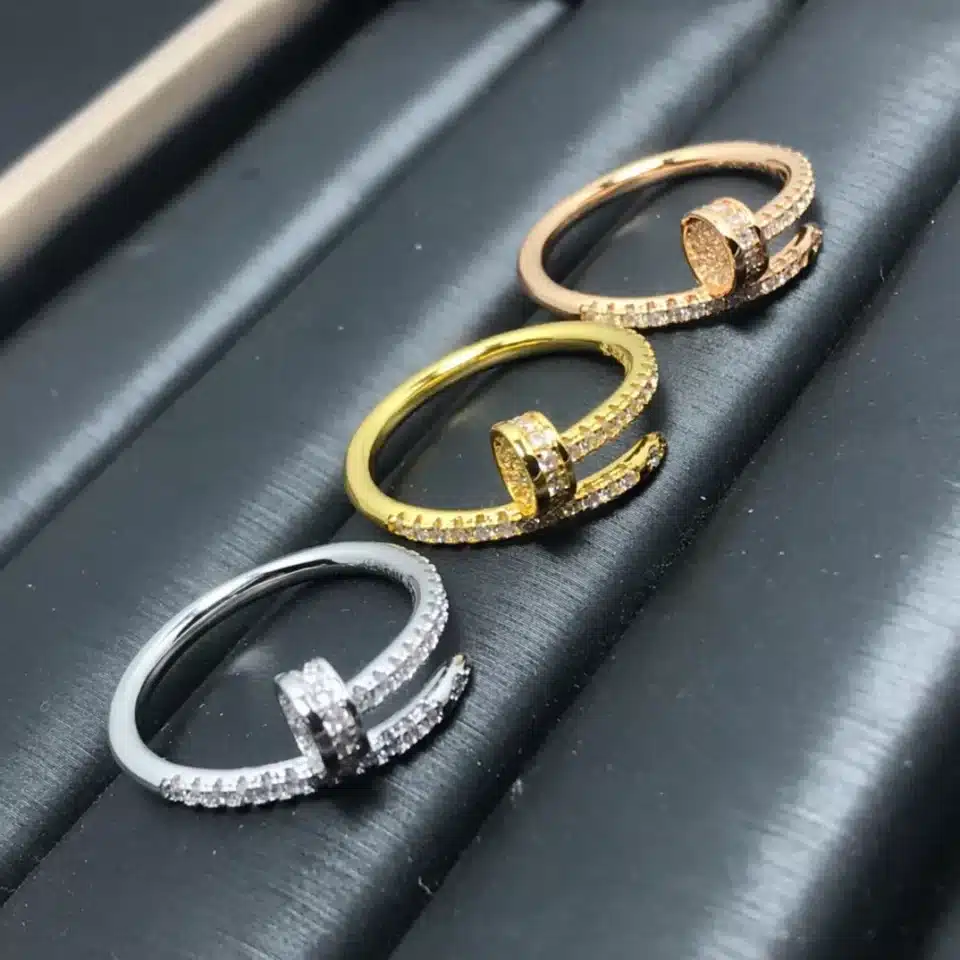 JUSTE UN CLOU RINGS small model ,diamonds