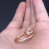 JUSTE UN CLOU RINGS small model ,diamonds