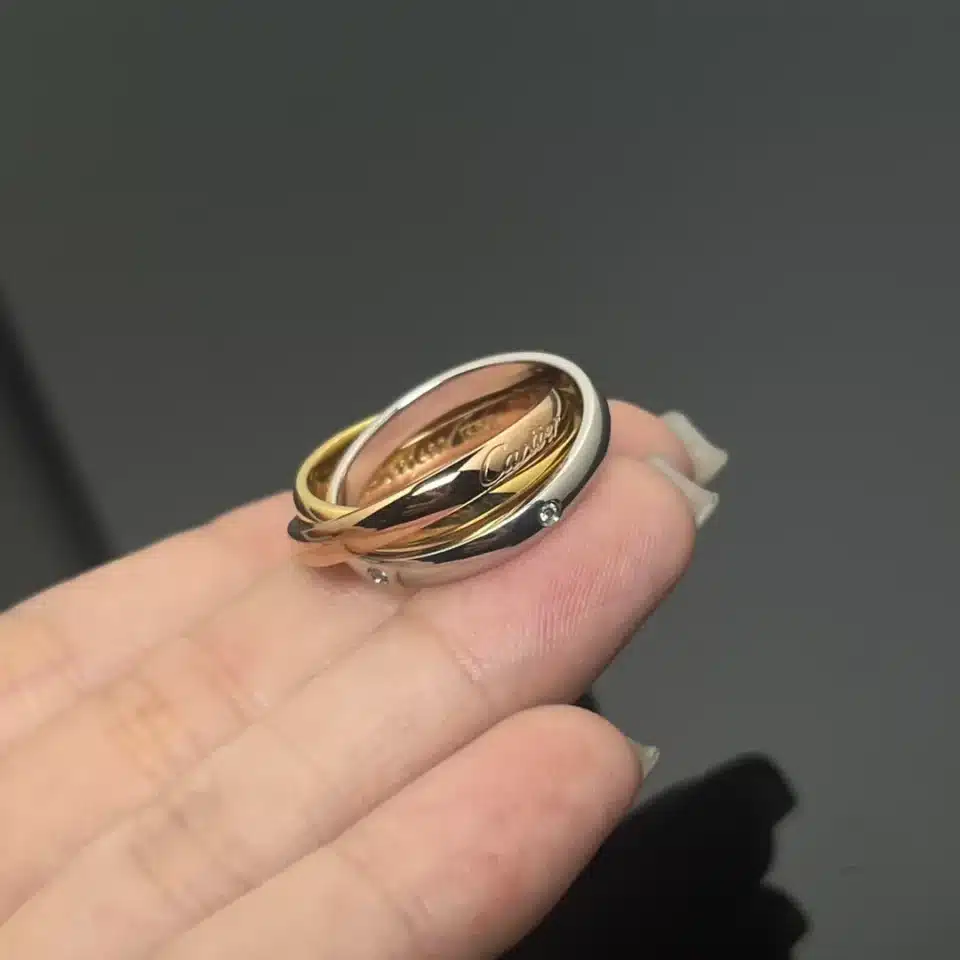 Trinity Rings 5 diamonds