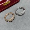 Panthère de Cartier rings half-paved