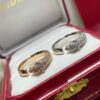 Panthère de Cartier rings half-paved