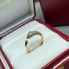 Panthère de Cartier rings half-paved