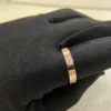LOVE ring, paved,one diamond