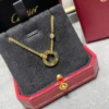 Cartier love necklaces 2 diamonds