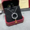 Cartier love necklaces paved