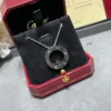Cartier love necklaces 3 diamonds