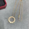 Cartier love necklaces 3 diamonds