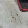 CartierJuste Un Clou Necklaces ,diamonds