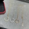 CartierJuste Un Clou Necklaces , diamonds