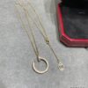 CartierJuste Un Clou Necklaces , diamonds