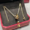 Cartier love necklaces ,6 diamonds