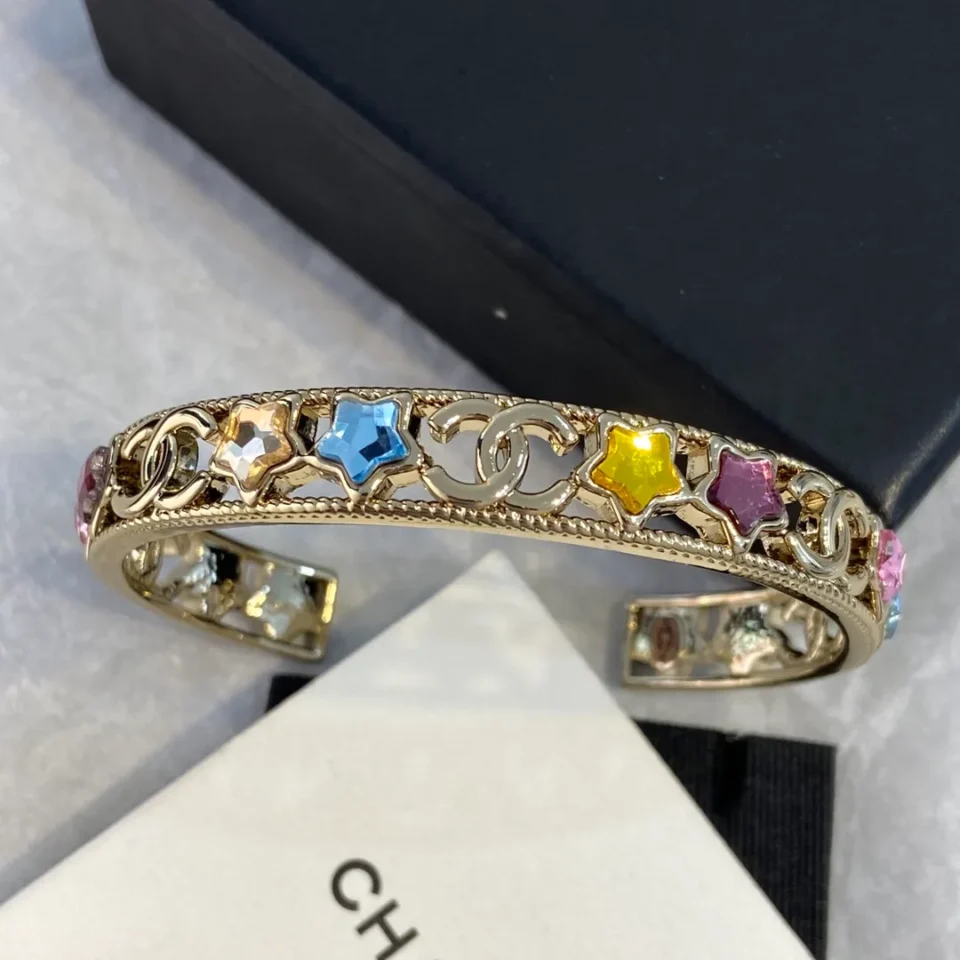 Spring-Summer 2025 Pre-collection chanel Metal & Strass  Gold & Multicolor