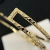 Chanel Bracelet, Metal & Strass  Gold