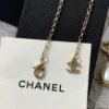 Chanel Faux Pearl & Resin CC Heart Pendant Necklace