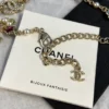 Chanel Necklace – Metal, glass pearls & strass, gold, pearly white & multicolor