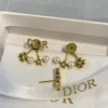 Christian Dior Earring ,clover