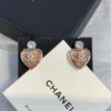 Chanel Heart Earrings