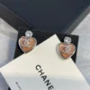 Chanel Heart Earrings