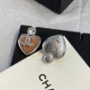Chanel Heart Earrings